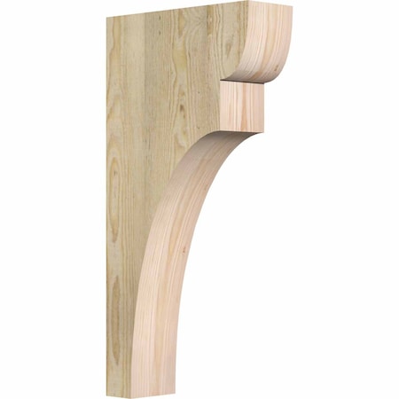 Ekena Millwork Yorktown Rough Sawn Corbel, Douglas Fir, 4"W x 12"D x 24"H COR04X12X24YOR00RDF